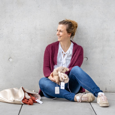 Marisa Noeldeke Maschenfein im Podcast #neuestaerke Darauf vertrauen dass es gut wird